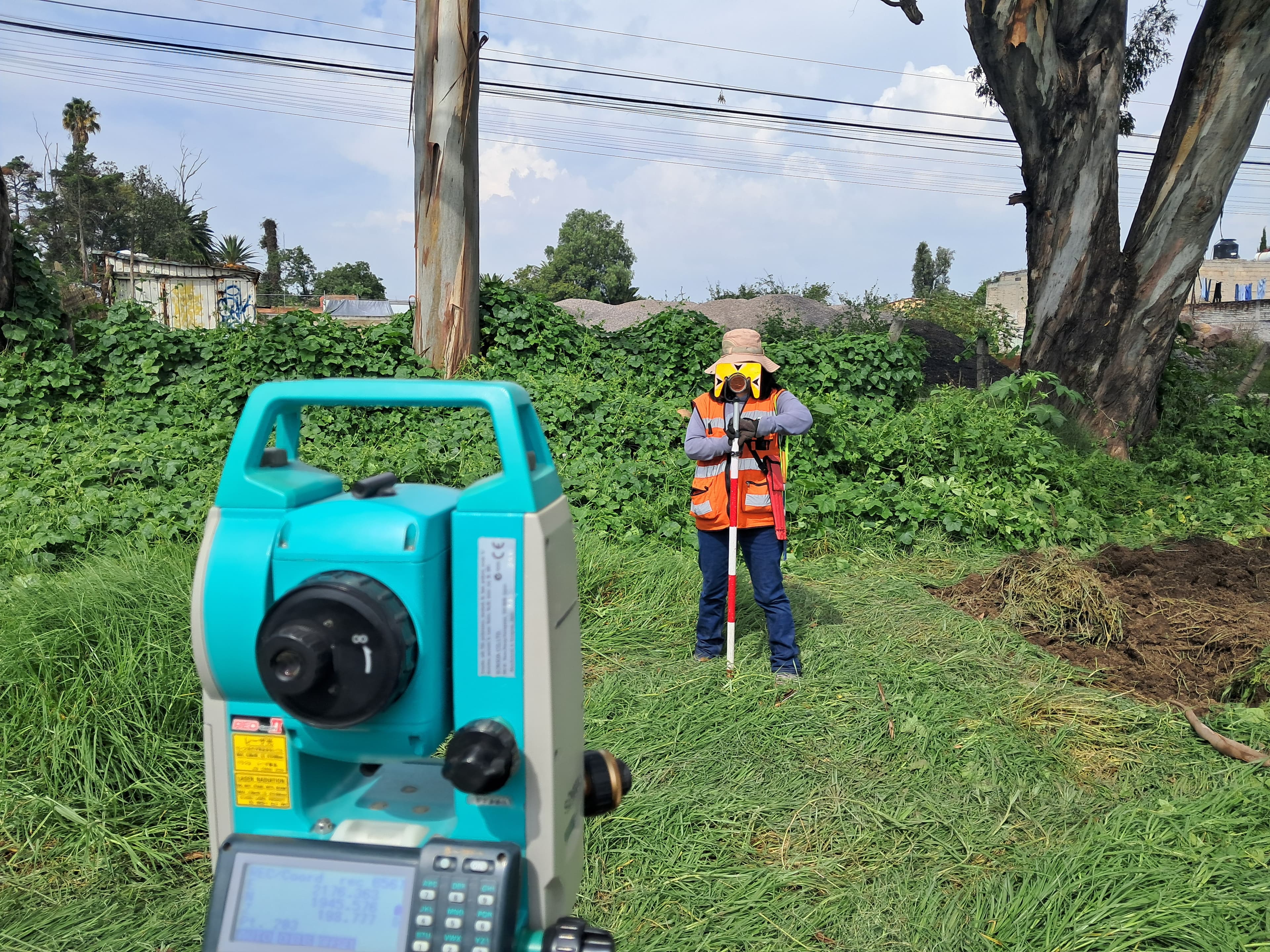 Plano de deslinde de terreno CDMX