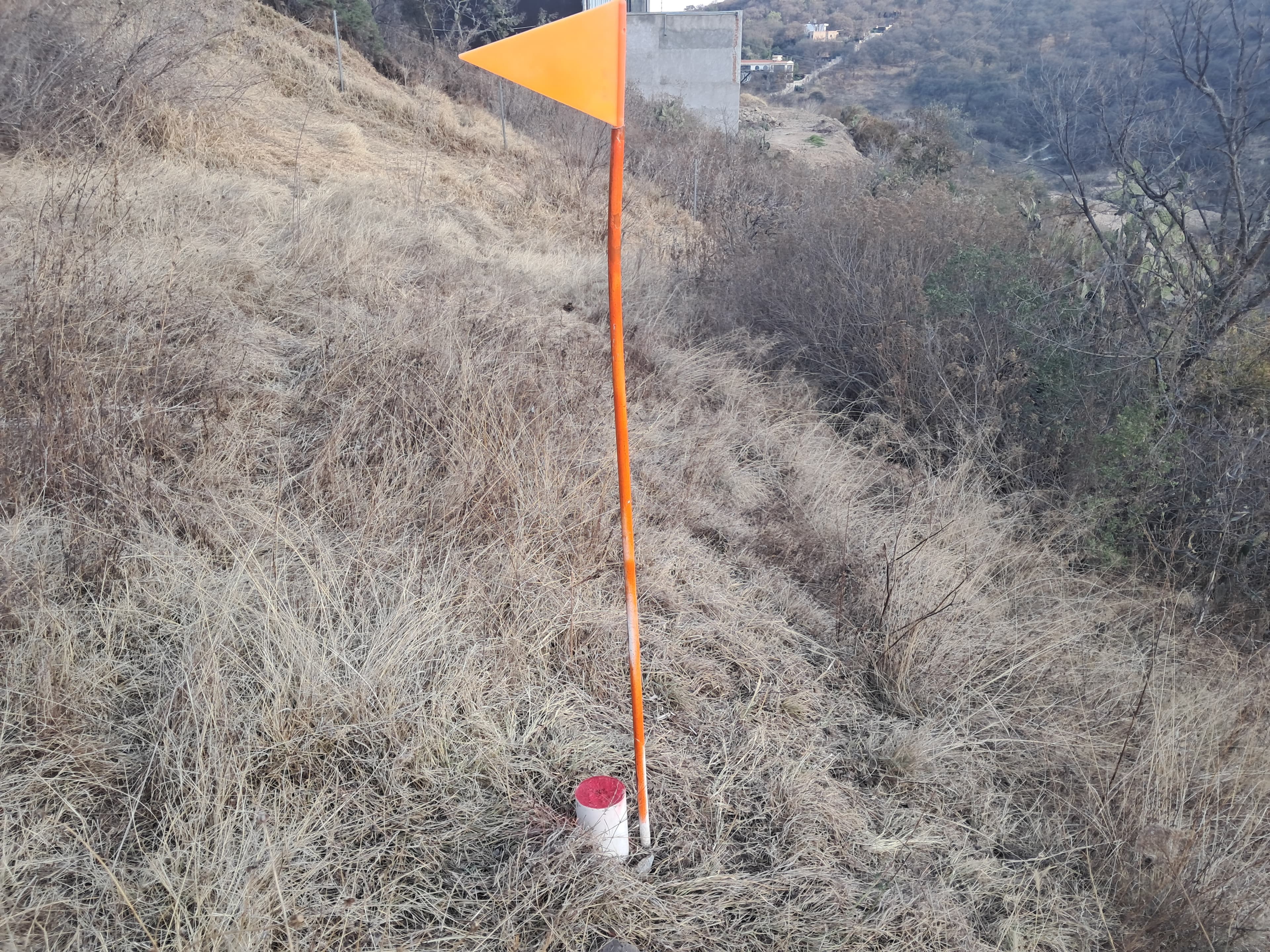 Lotificación residencial con topografía precisa